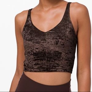 Lululemon Align Tank Crushed Velvet * French Press